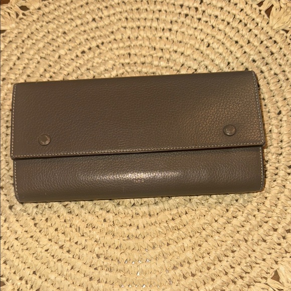Celine Handbags - Celine Paris Leather Wallet